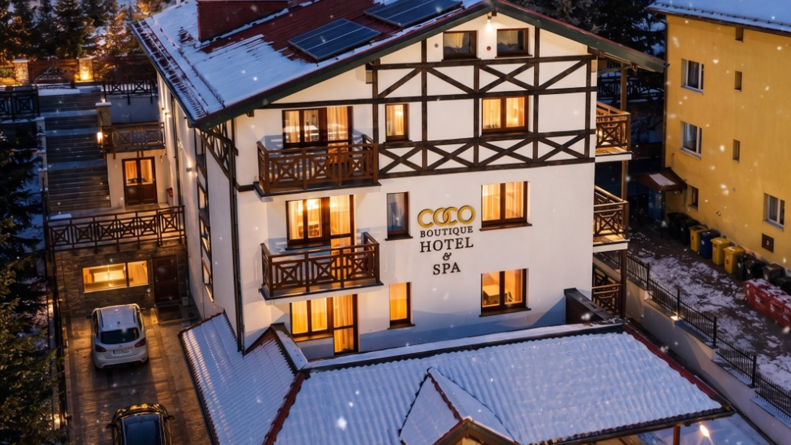 Fasada Górskiego Resortu